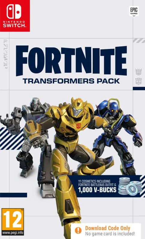 Hasbro Fortnite - Transformers Pack [Code In A Box] (Switch)