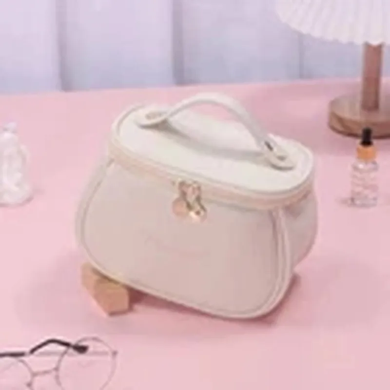 Havendro Cream Toiletry Cosmetic Storage Travel Make-Up Cases Bag Cream