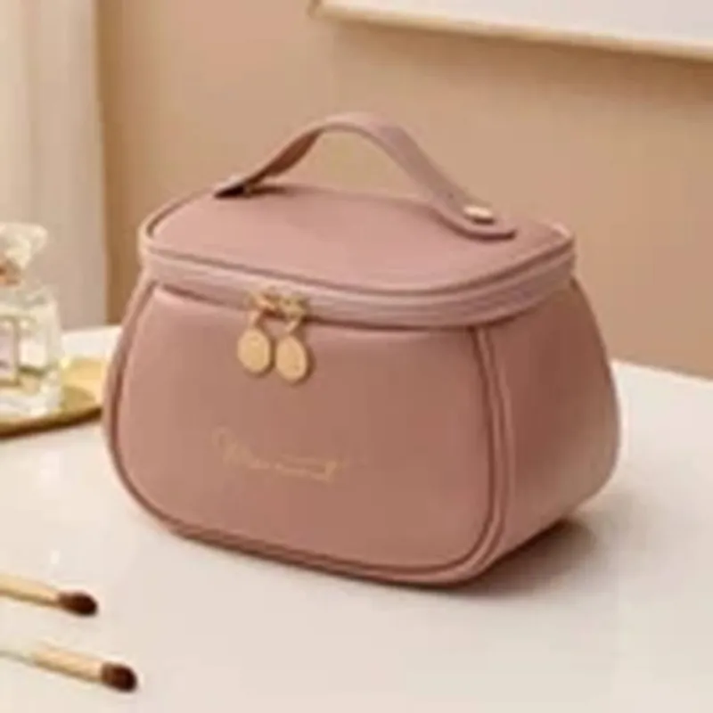 Havendro Pink Toiletry Cosmetic Storage Travel Make-Up Cases Bag Pink
