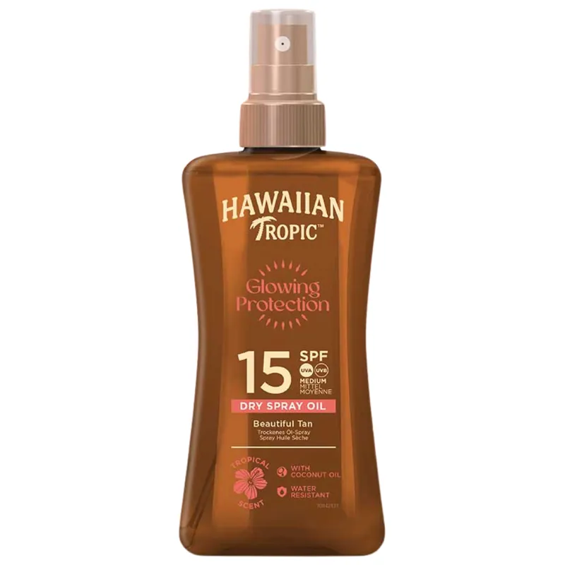 Hawaiian Tropic Protective Dry Spray SPF15 - 200ml