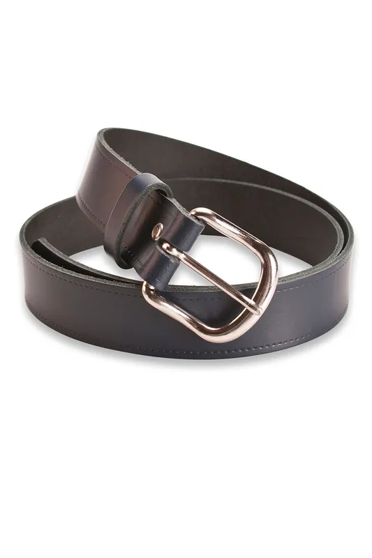 Hawkdale Women's 1.25" Genuine Leather Belt in Navy Size: Large Navy