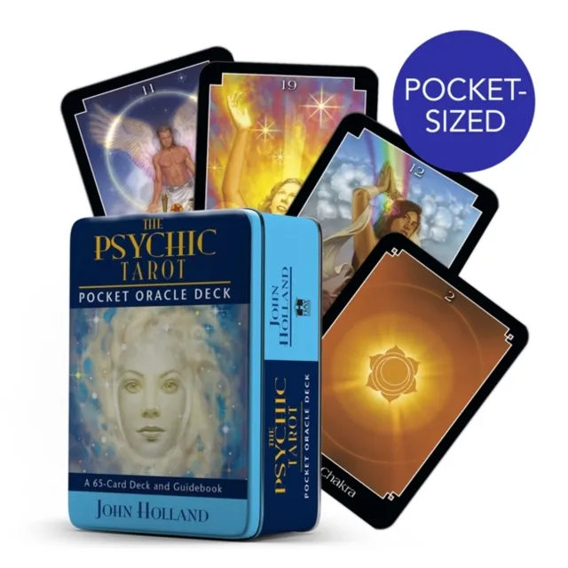 Hay House Inc The Psychic Tarot Pocket Oracle Cards : A 65-Card Deck And Guidebook