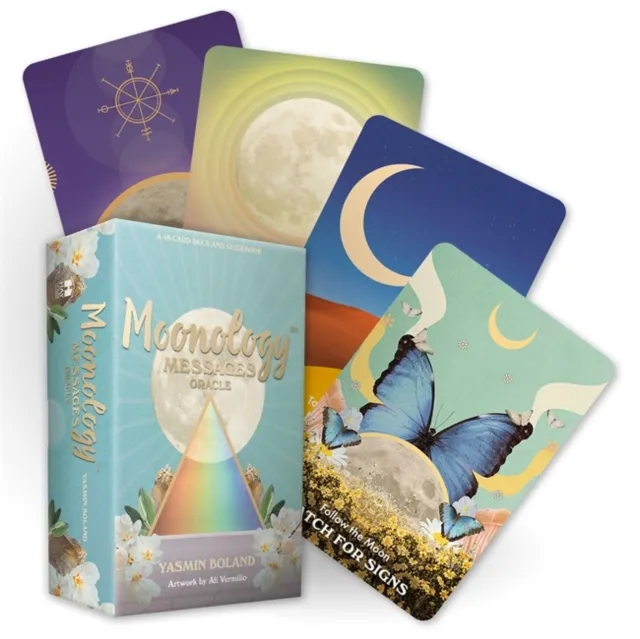 Hay House UK Ltd Moonology™ Messages Oracle : A 48-Card Deck And Guidebook