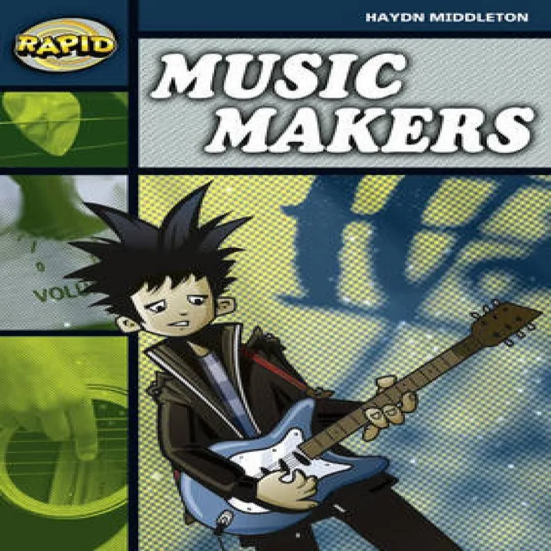 Haydn Middleton Rapid Reading: Music Makers (Stage 6 Level 6B) Paperback Book Multicolor
