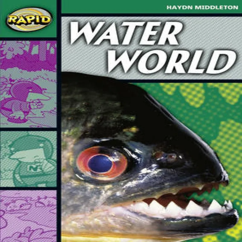 Haydn Middleton Rapid Reading: Water World (Stage 5 Level 5B) Paperback Book Multicolor