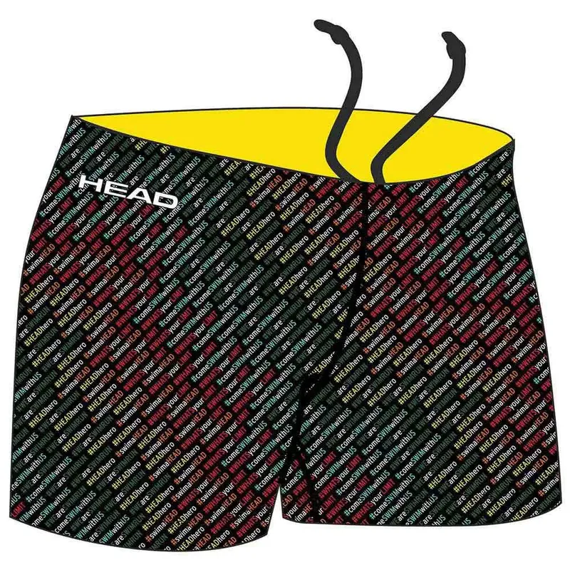 Head Swimming Team Printed Swimming Boxer Coloured 11 Years Boys