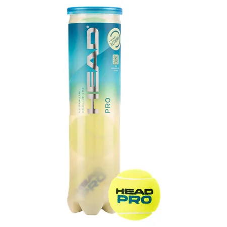 Head Pro Tennis Balls - 4 pcs