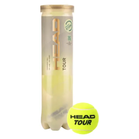 Head Tour Tennis Balls - 4 pcs