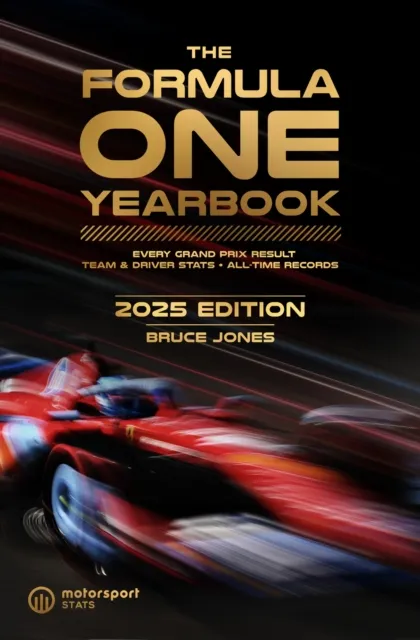 Bruce Jones The Formula One Yearbook 2025