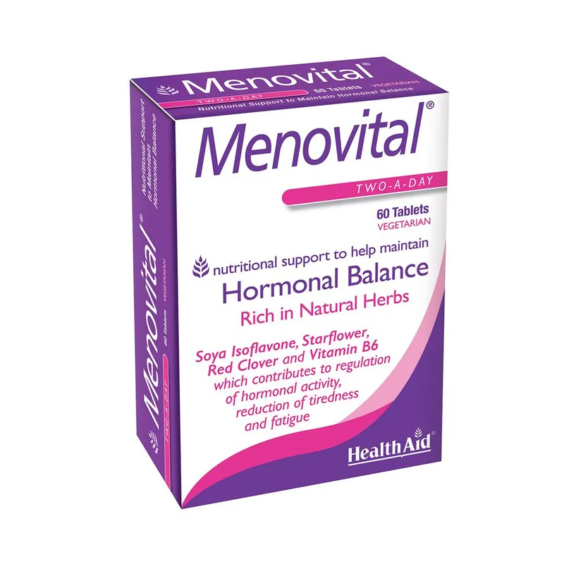 Health Aid HealthAid Menovital For Hormonal Balance in Clear Clear