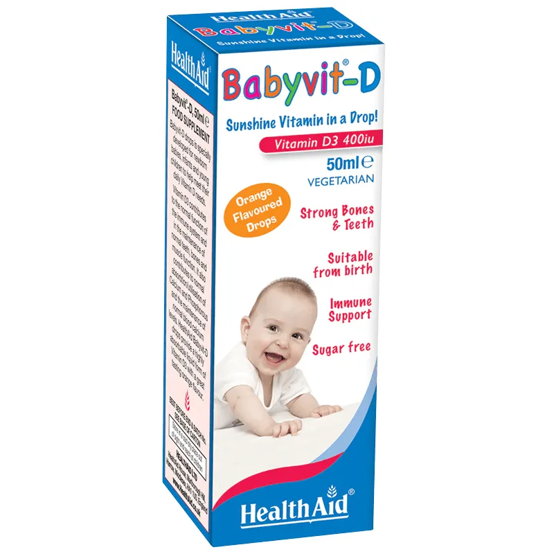 HealthAid Babyvit-D Drops 50ml