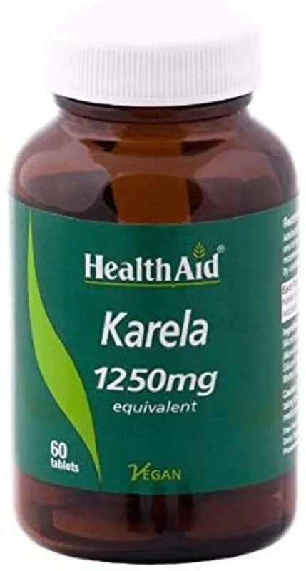 HealthAid Karela 1250mg Tablets Pack of 60