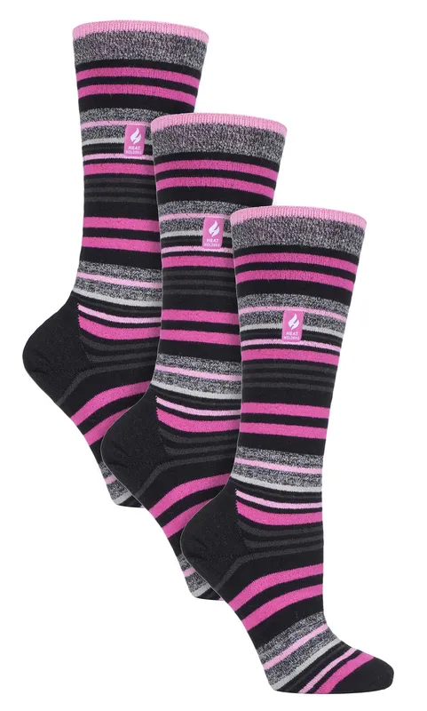 Heat Holders 3 Pair Multipack Ultra Lite Ladies Ski Socks