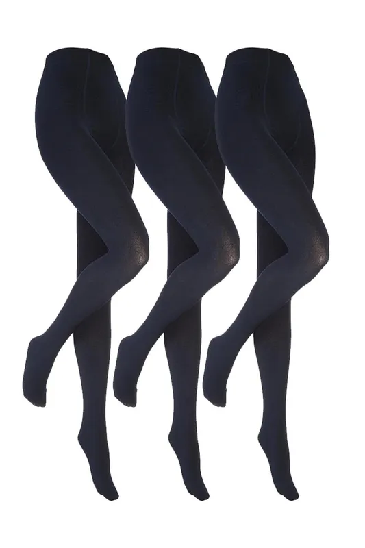 Heat Holders Kids Thermal Tights 3-Pair - - Size: 5-6y