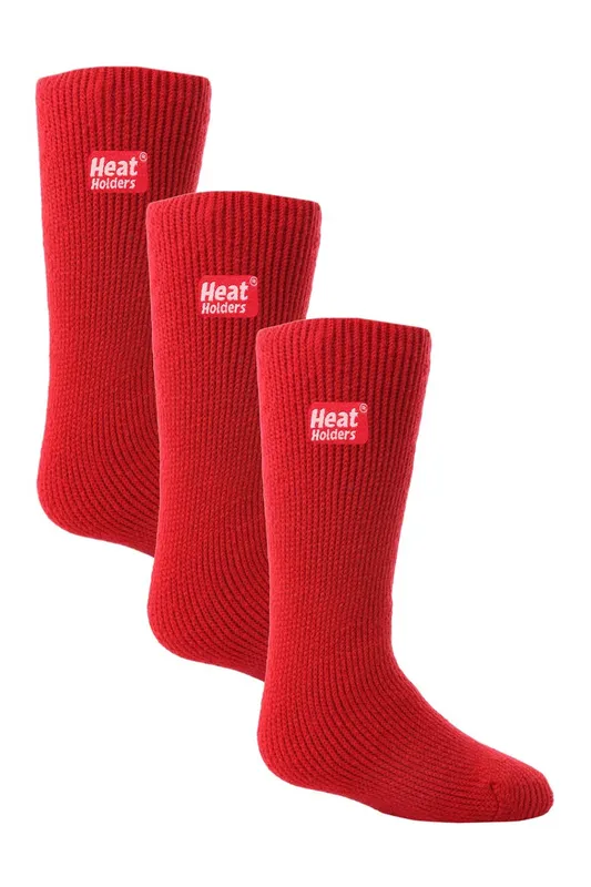Heat Holders Kids Thermal Winter Socks 3-Pack - - Size: S