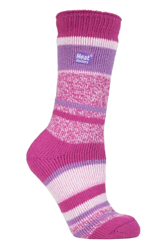 Heat Holders Womens Winter Patterned Thermal Socks - - Size: M