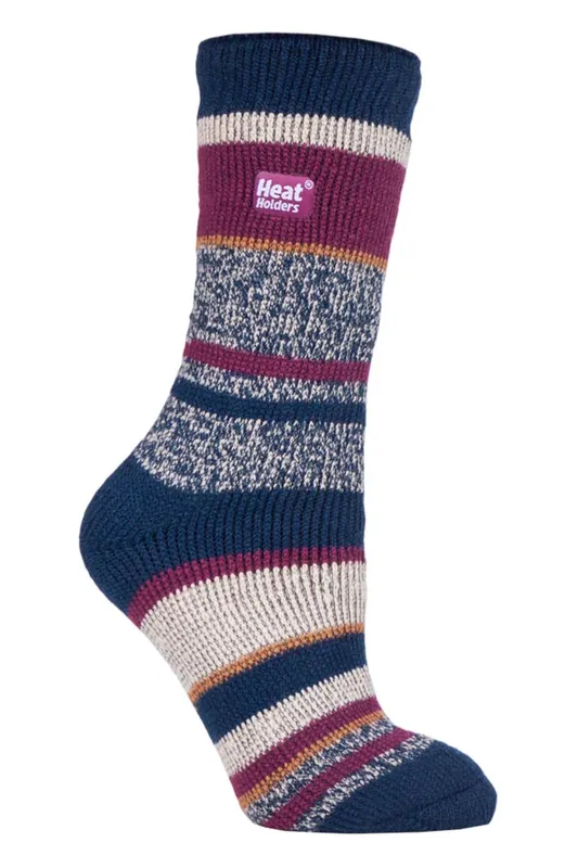 Heat Holders Womens Winter Patterned Thermal Socks - - Size: M