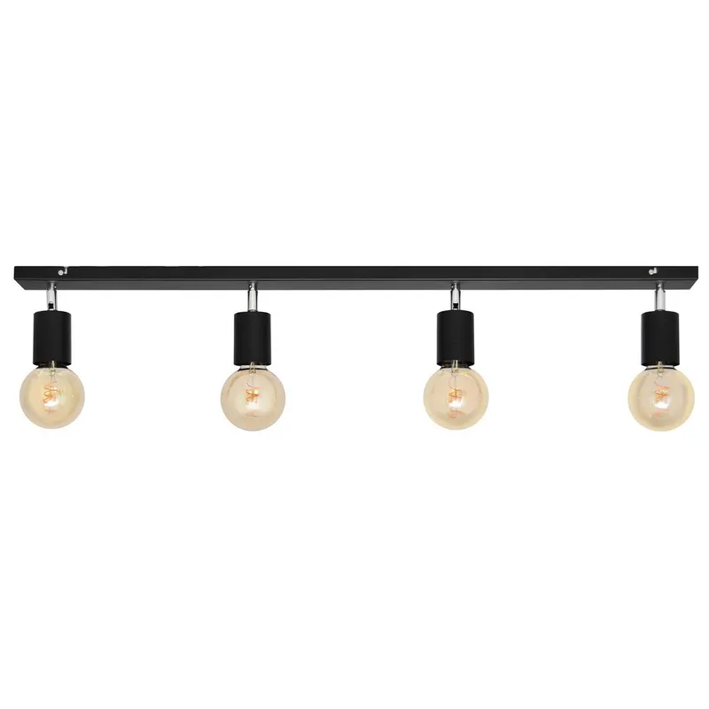 Helam Lighting Tune Spotlight Bar Black 100cm