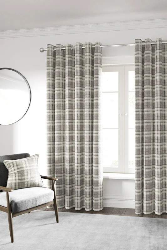 Helena Springfield Harriet Lined Curtains 66" x 90", Mocha