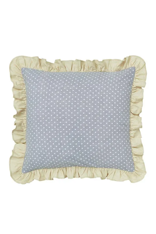 Helena Springfield Unisex 'Ness' Cotton Cushion in Lilac Size: 45cm x 45cm Lilac 45cm x 45cm female