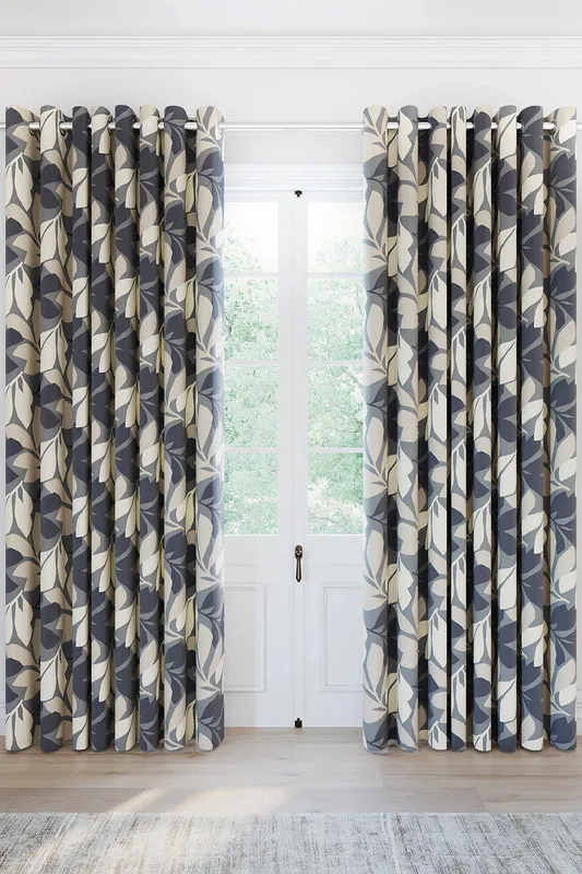 Helena Springfield Simply Scandi Otto Lined Curtains 66" x 54", Neutral