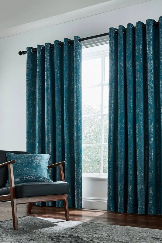 Helena Springfield Roma Lined Curtains 66" x 54", Emerald