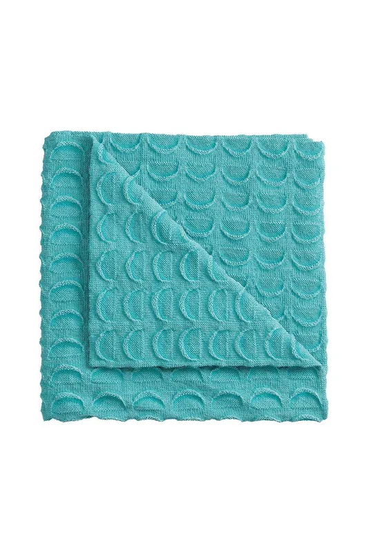 Helena Springfield Budding Brights Helena Springfield Mimi Knitted Throw, Turquoise