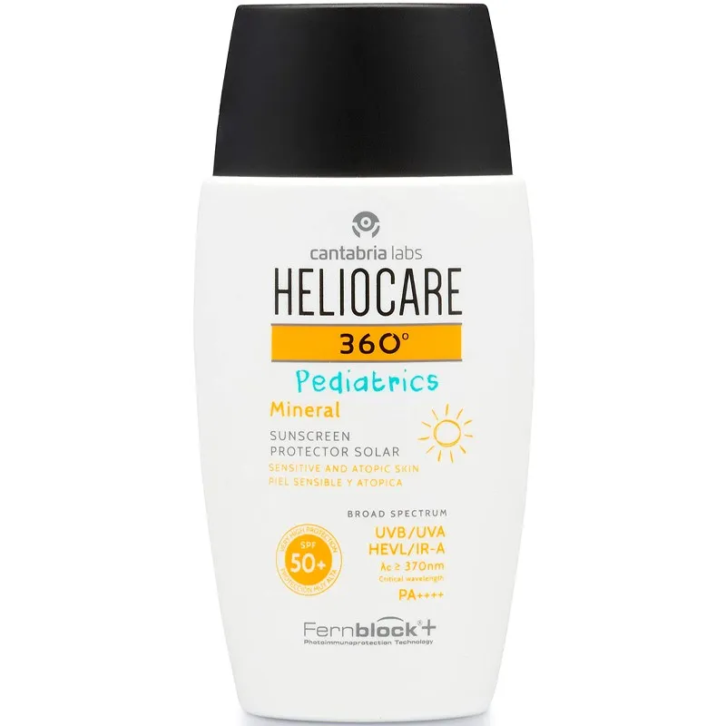 Heliocare 360º Pediatrics SPF50 + Mineral Emulsion for Sensitive 50mL SPF50+