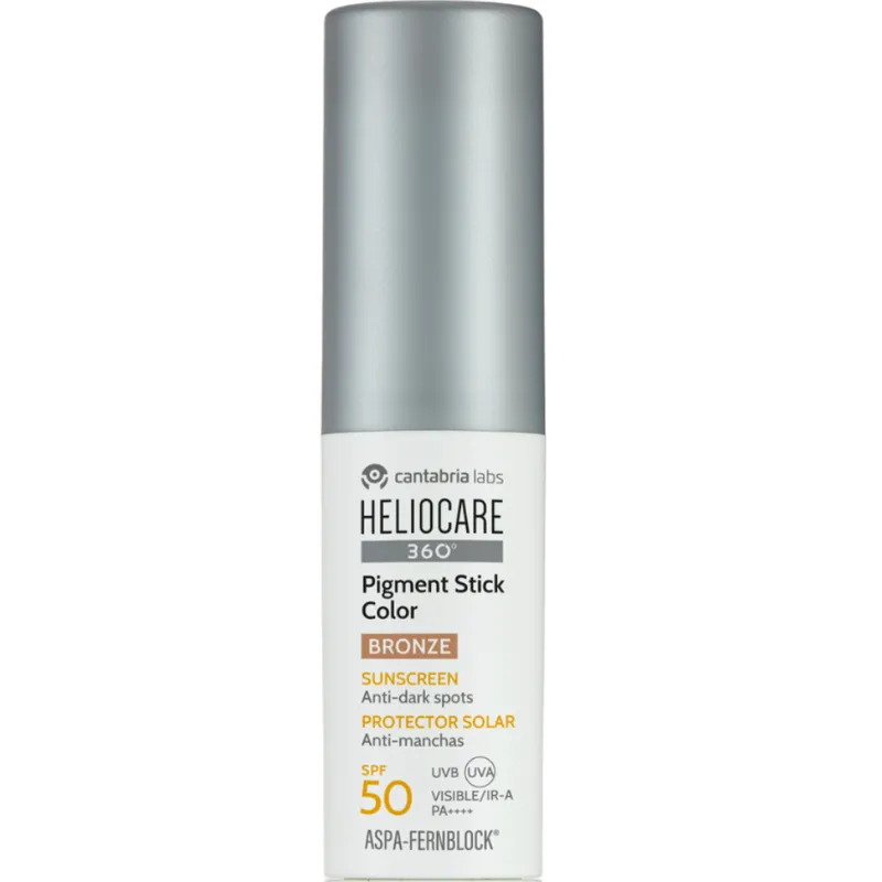 Heliocare 360º Pigment Stick Color for Hyperpigmented Skin 10g Bronze SPF50