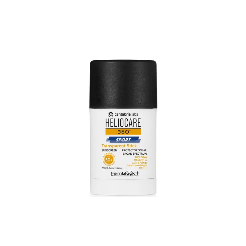 Heliocare 360º Sport Transparent Stick SPF50 25g SPF50+