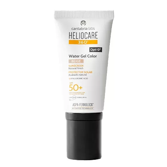 Heliocare 360º Water Gel Sunscreen SPF50 + 50mL Beige SPF50+