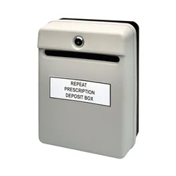Unbranded Helix Grey Post/Suggestion Box Grey W81065