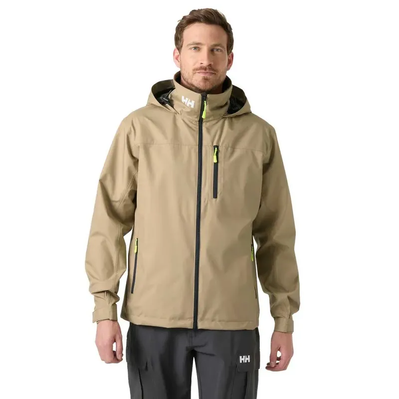 Helly Hansen Crew Hooded 2.0 Jacket Pebble L Men