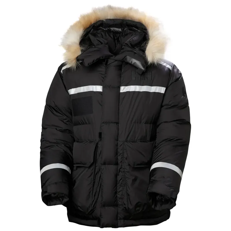 Helly Hansen Unisex Arctic Patrol Down Parka Black M - Black - Unisex