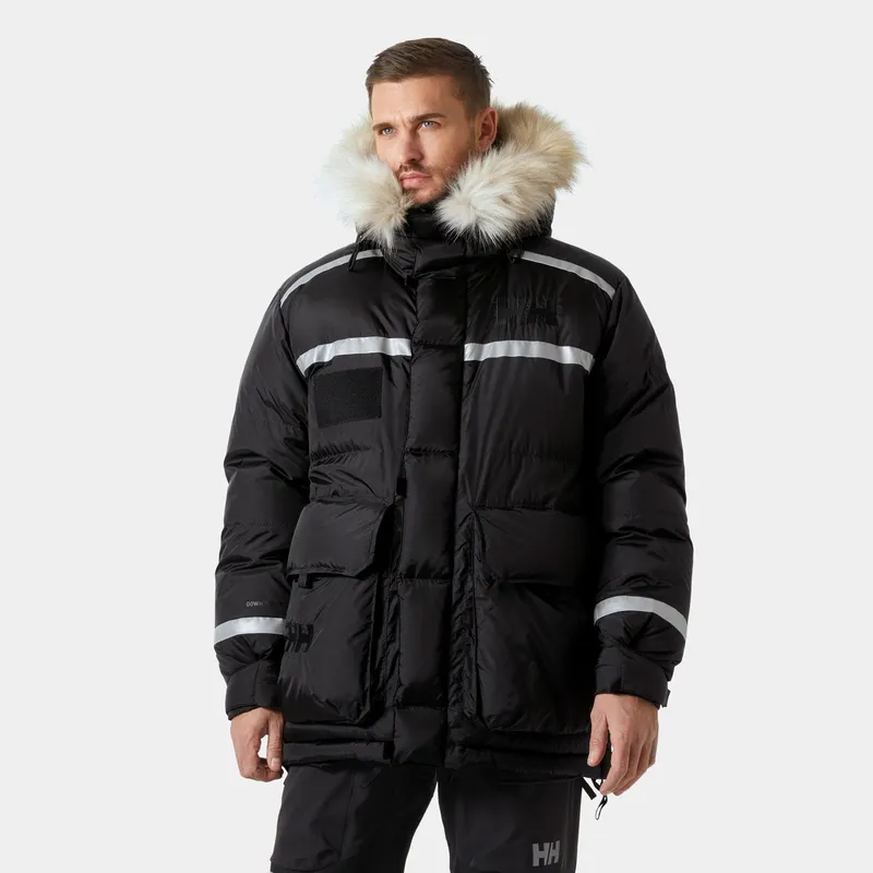 Helly Hansen Unisex Arctic Patrol Down Parka Black S - Black - Unisex