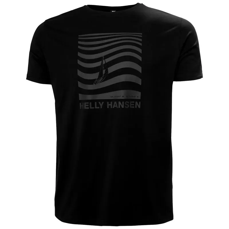 T-shirt Helly Hansen Shoreline 3.0 Noir S