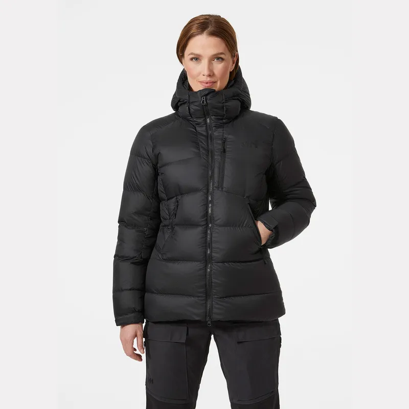 Women's Helly Hansen Verglas Polar Puffer Noir XL