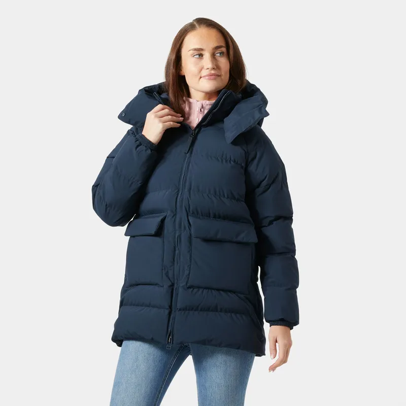 Women's hooded parka Helly Hansen Ellie Bleu XS