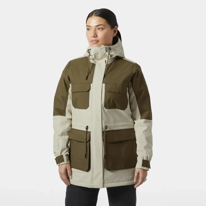 Women's parka Helly Hansen Escape Blanc L