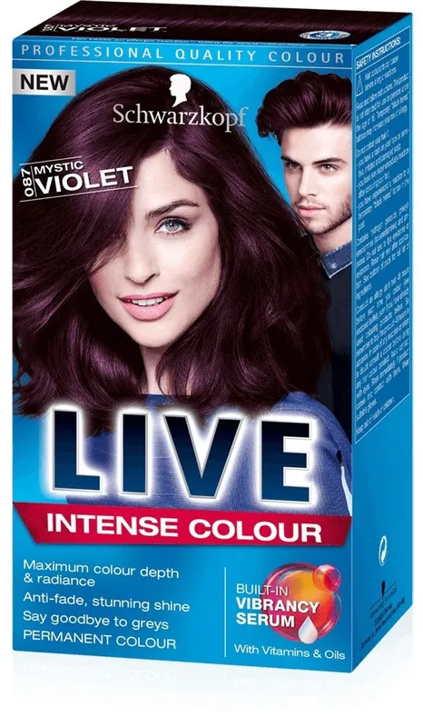 Schwarzkopf Live Intense Colour - Mystic Violet 087