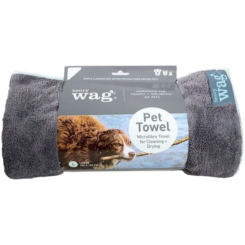 Microfibre Towel Small 100 x 70cm 265724 - Henry Wag