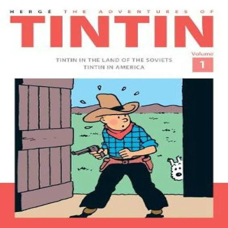 Herge Adventures of Tintin Volume 1 Hardback Book Multicolor