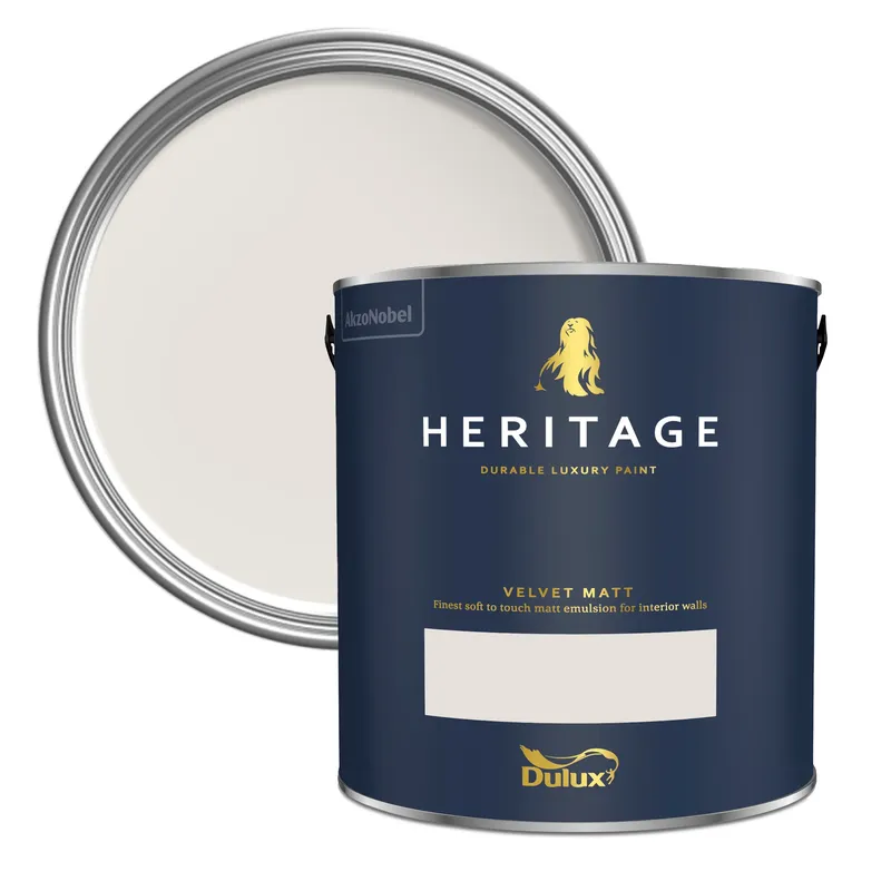 Dulux Heritage Velvet Matt - 2.5L - Ash White