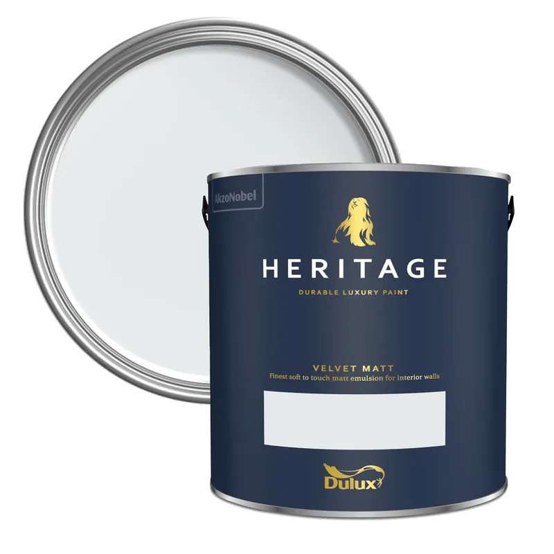 Dulux Heritage Velvet Matt - 2.5L - Chalk White