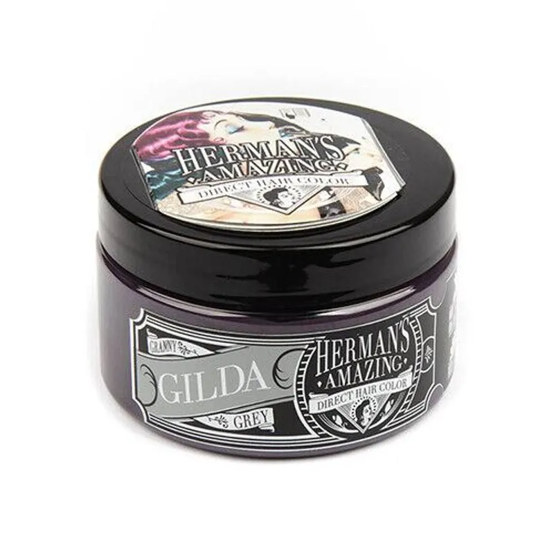 Hermans Amazing Direct Hair Colour 115ml - Gilda Granny Grey - Gilda Granny Grey