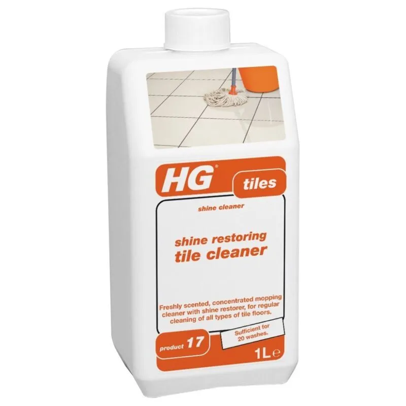 Hgl HG Tile Cleaner Shine Restorer (Product 17) 1 litre in White White