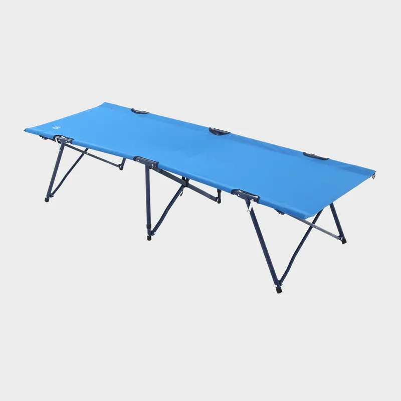 Hi-Gear Folding Camp Bed, Blue