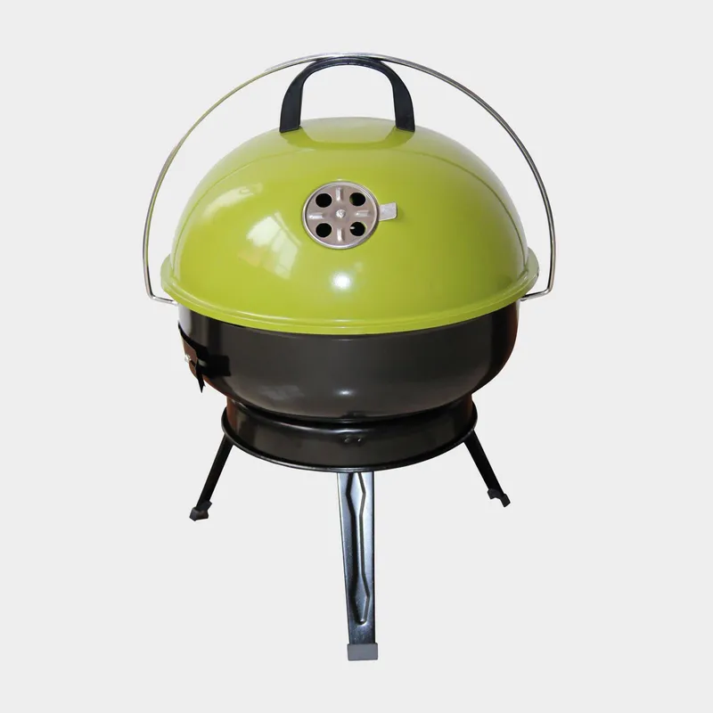 Hi-Gear Folding Leg Bbq Grill Black