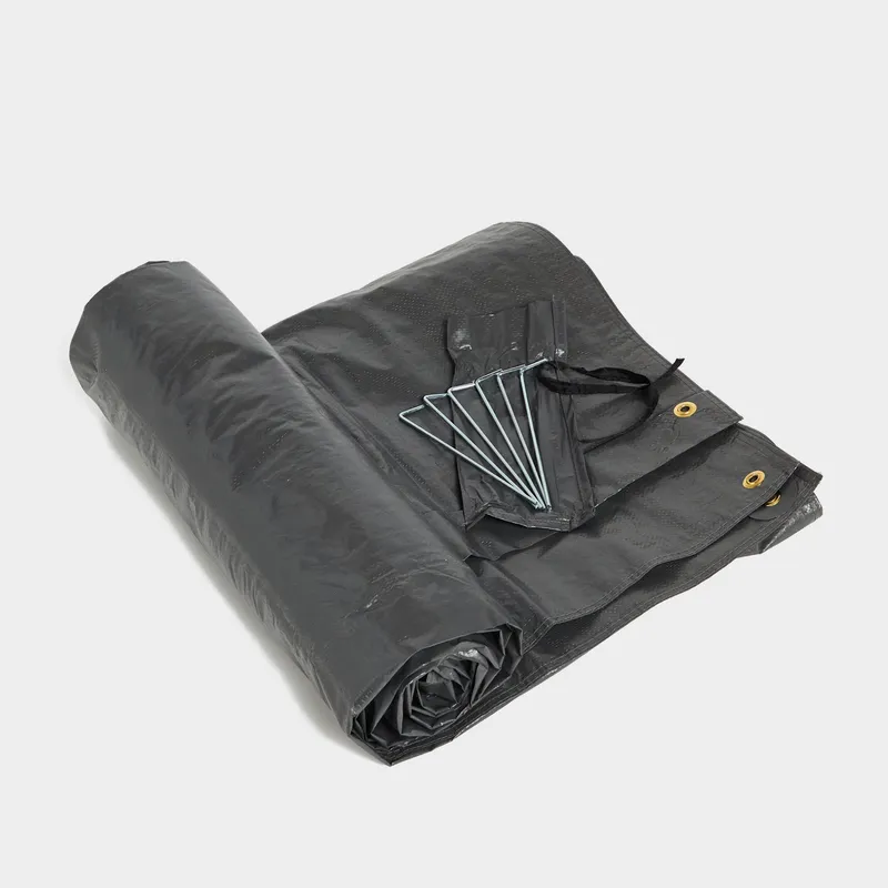 Hi-Gear Hampton 4 Tent Footprint, Grey