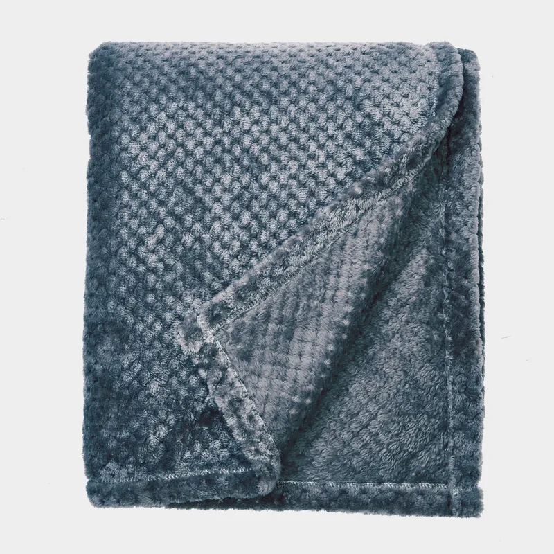 Hi-Gear Honeycomb Blanket, Grey One Size